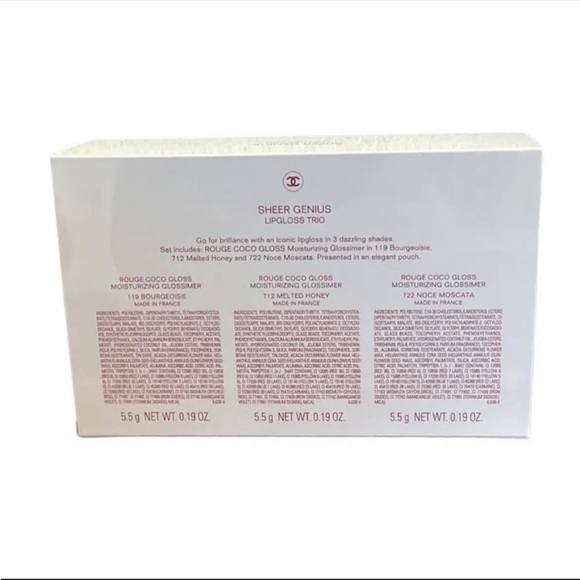 NEW CHANEL Crossbody Bag Holiday COMPLETE with the Chanel Lipgloss Trio - Picture 8 of 11